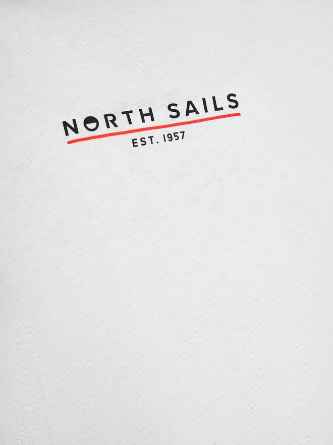 North Sails North Sails Camiseta 692974 Blanco Comfort Fit