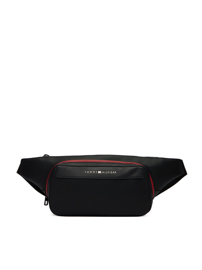 Tommy Hilfiger Gürteltasche﻿ Tommy Hilfiger Th Foundation Bumbag AM0AM14159 Schwarz