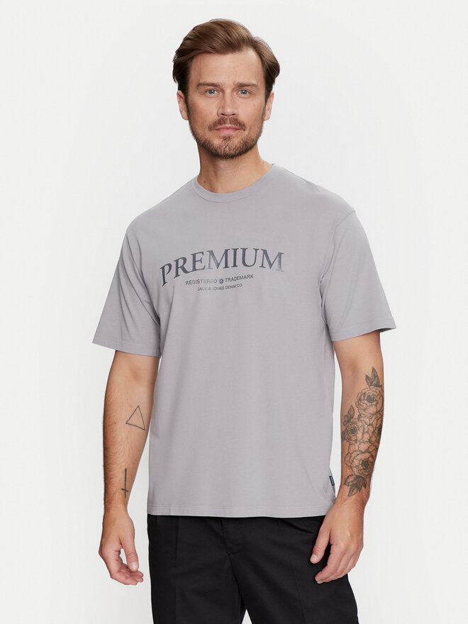 Jack&Jones Jack&Jones Camiseta Jprbluwinston 12255611 Gris Regular Fit