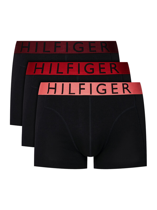 Tommy Hilfiger Tommy Hilfiger Σετ μποξεράκια 3 τμχ UM0UM03465 Μαύρο