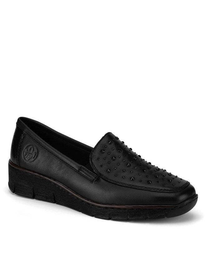 Rieker Halbschuhe Rieker 53752-00 Schwarz