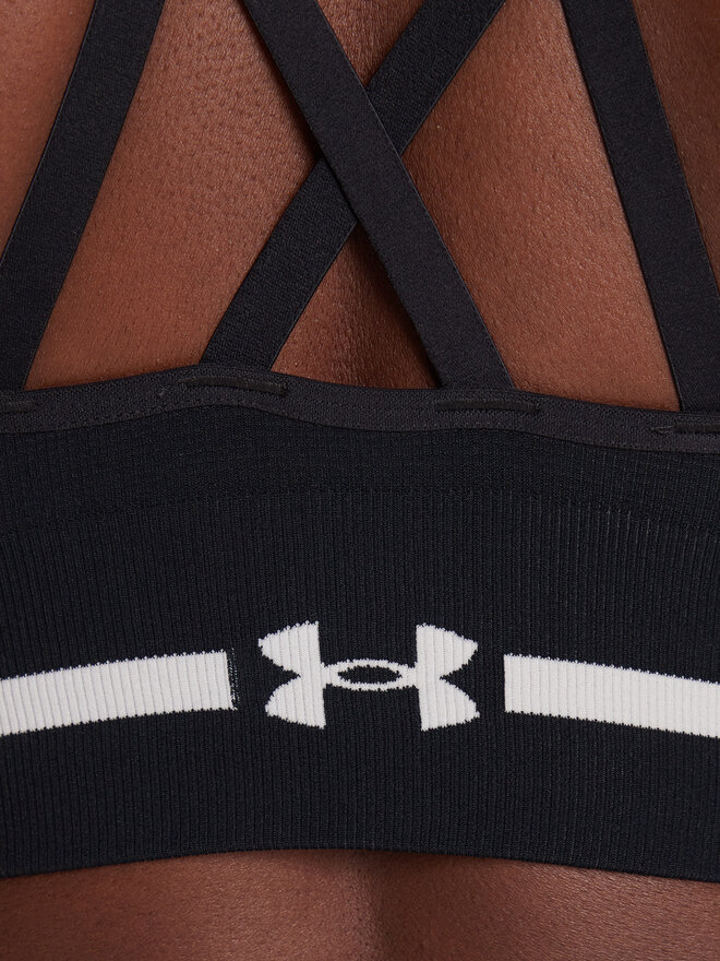 Under Armour Under Armour Sujetador deportivo Ua Seamless Low Long Bra 1357719-001 Negro Compression Fit