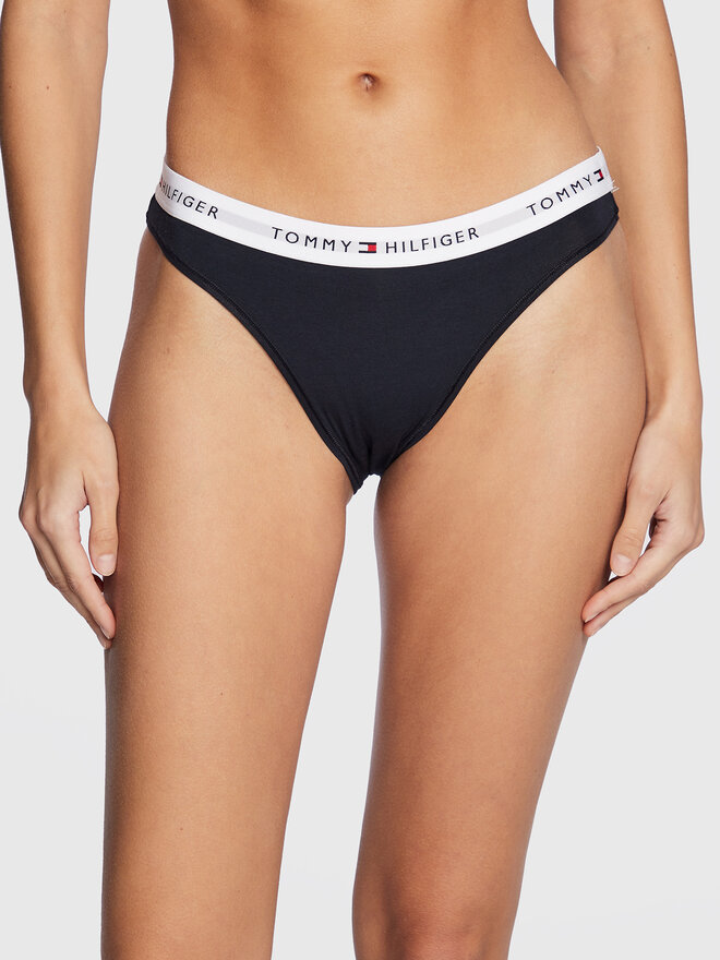 Tommy Hilfiger Tommy Hilfiger Klasične spodnje hlačke UW0UW03836 Mornarsko modra