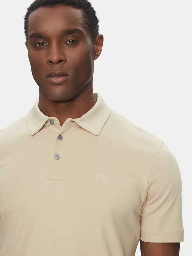 BOSS BOSS Pólóing Palosh 30 50471335 Bézs Slim Fit