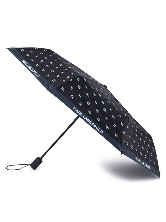 KARL LAGERFELD Чадър KARL LAGERFELD A3W50047 Черен