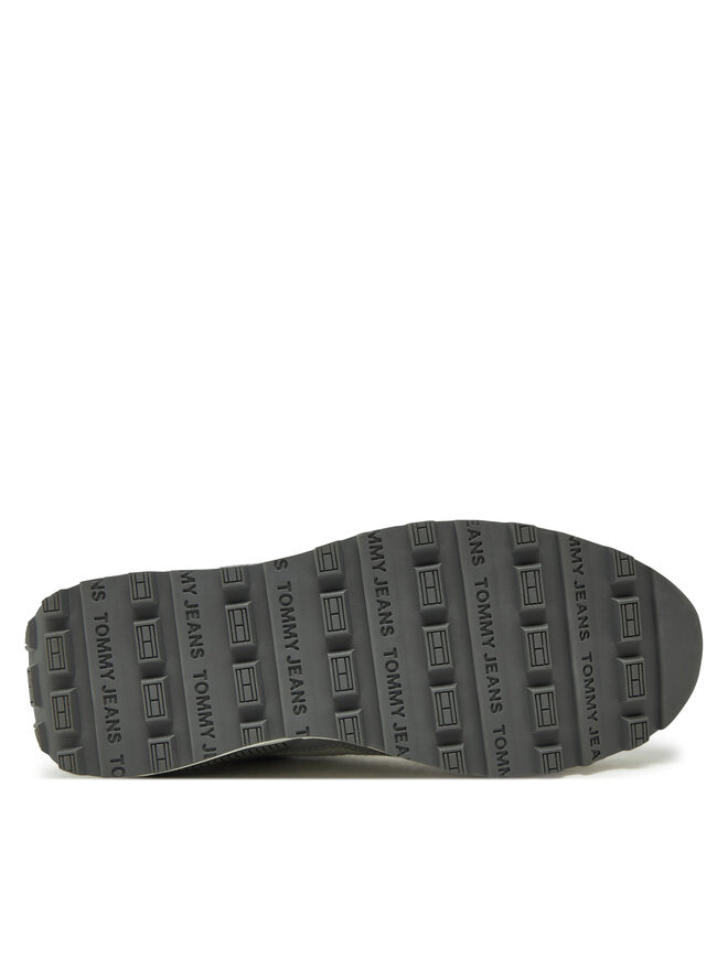 Tommy Jeans Снікерcи Tommy Jeans Tjw Tech Runner EN0EN02705 Сірий