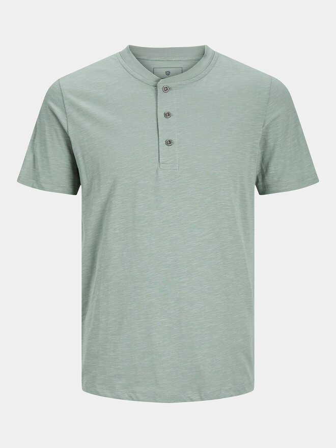 Jack&Jones Jack&Jones Marškinėliai Jprblunixs 12257965 Žalia Slim Fit