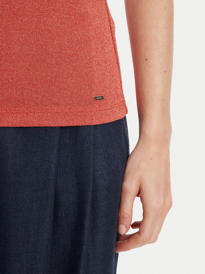 Morgan Morgan Top 251-DIDONI Rosa Slim Fit