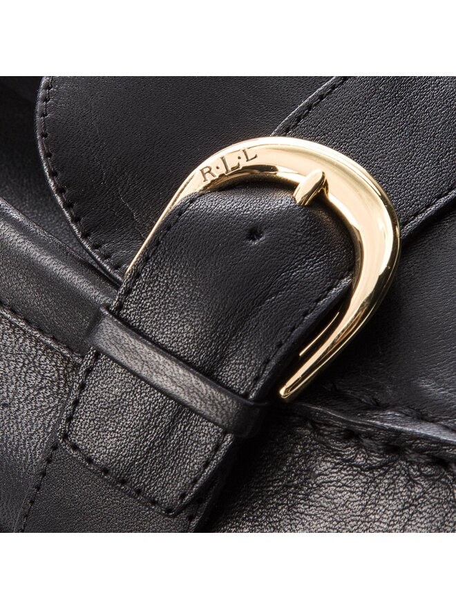 LAUREN RALPH LAUREN Mokasyny Lauren Ralph Lauren Bethy 802723247001 Czarny