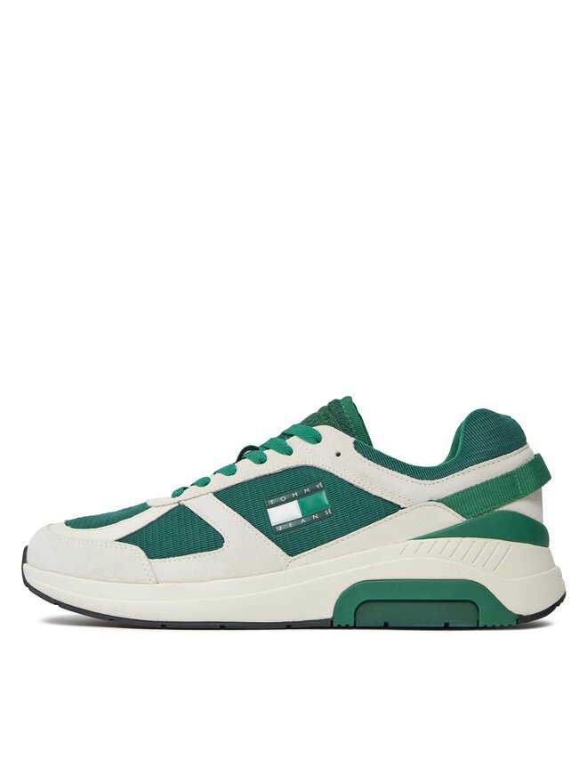 Tommy Jeans Снікерcи Tommy Jeans Tjm Runner Combined EM0EM01319 Білий