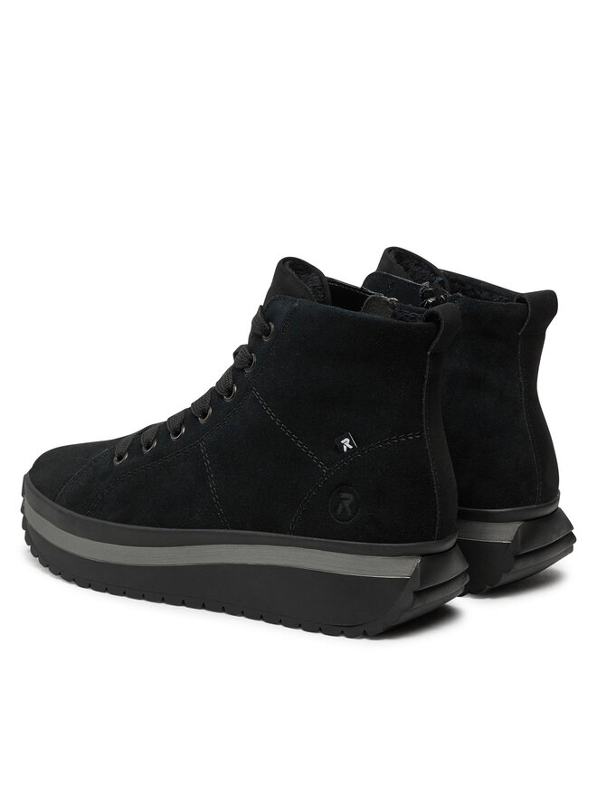 Rieker Revolution Lifestyle Bakancs Rieker Revolution Lifestyle W0960-00 Fekete