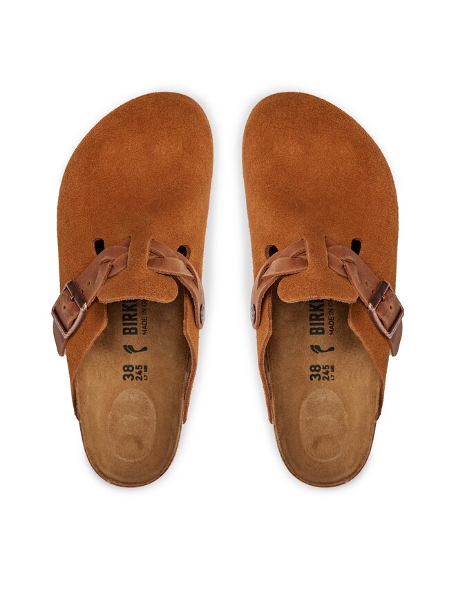 Birkenstock Ciabatte Birkenstock Boston Braided 1026713 Marrone
