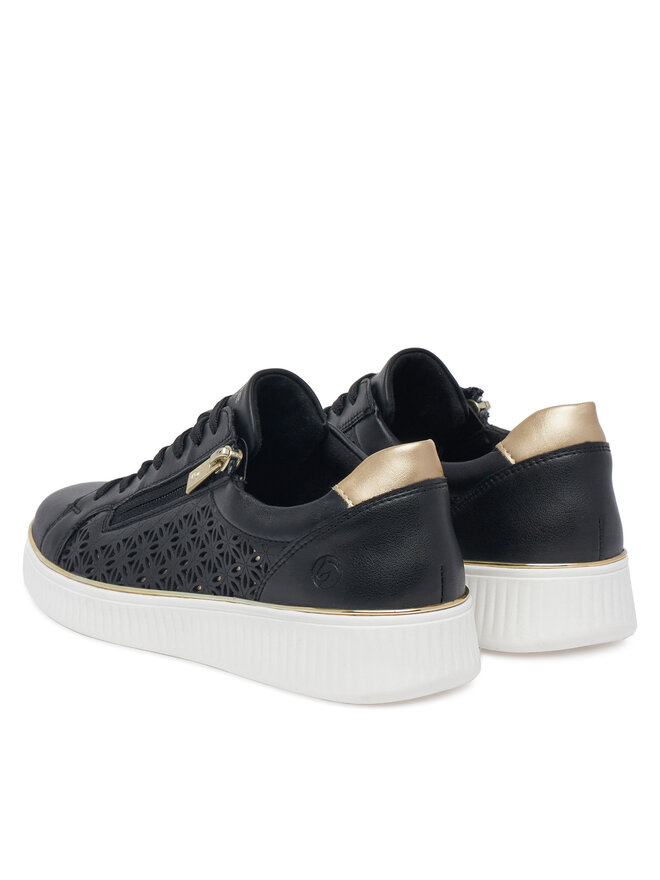 Remonte Sneakersy Remonte D2E03-03 Černá