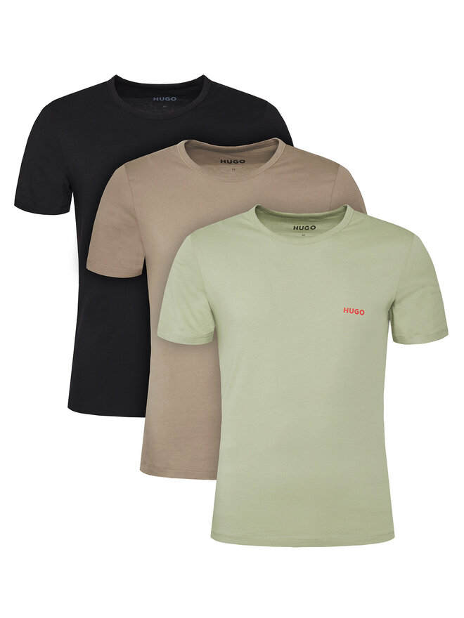 HUGO HUGO Σετ 3 T-Shirts 50532811 Έγχρωμο Regular Fit