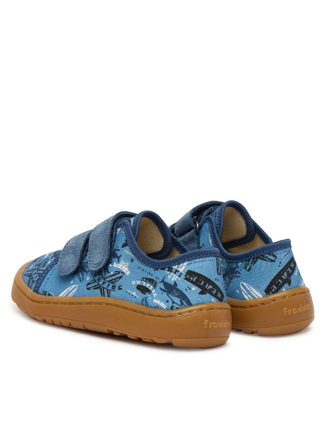 Froddo Тапочки Froddo Barefoot Canvas G1700440-6 S Голубий