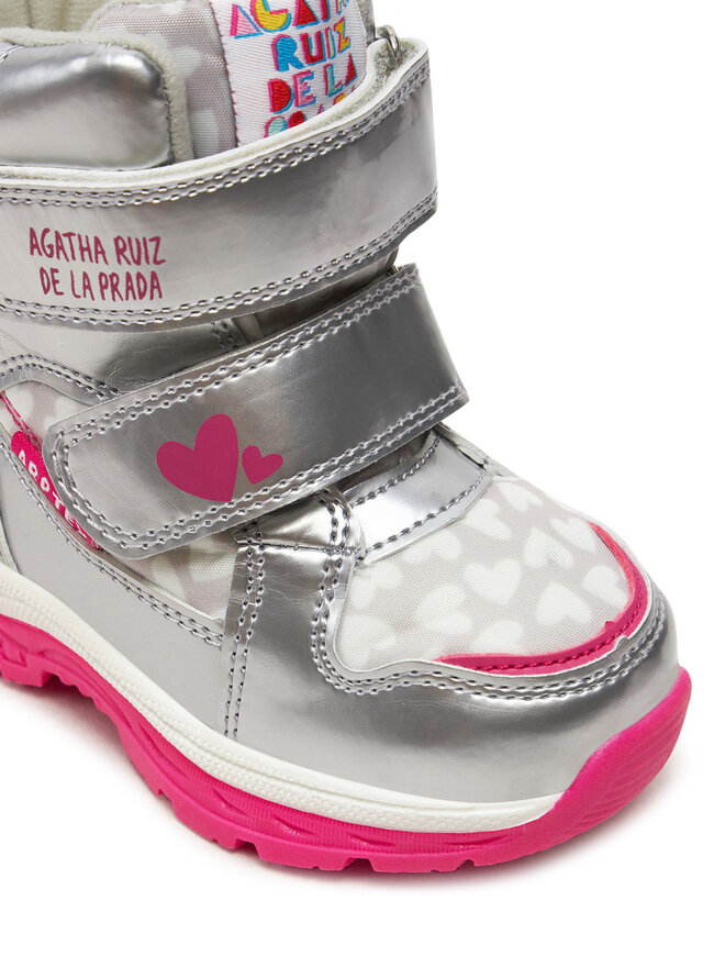 Agatha Ruiz de la Prada Schneeschuhe Agatha Ruiz de la Prada 241990-B M Silberfarben