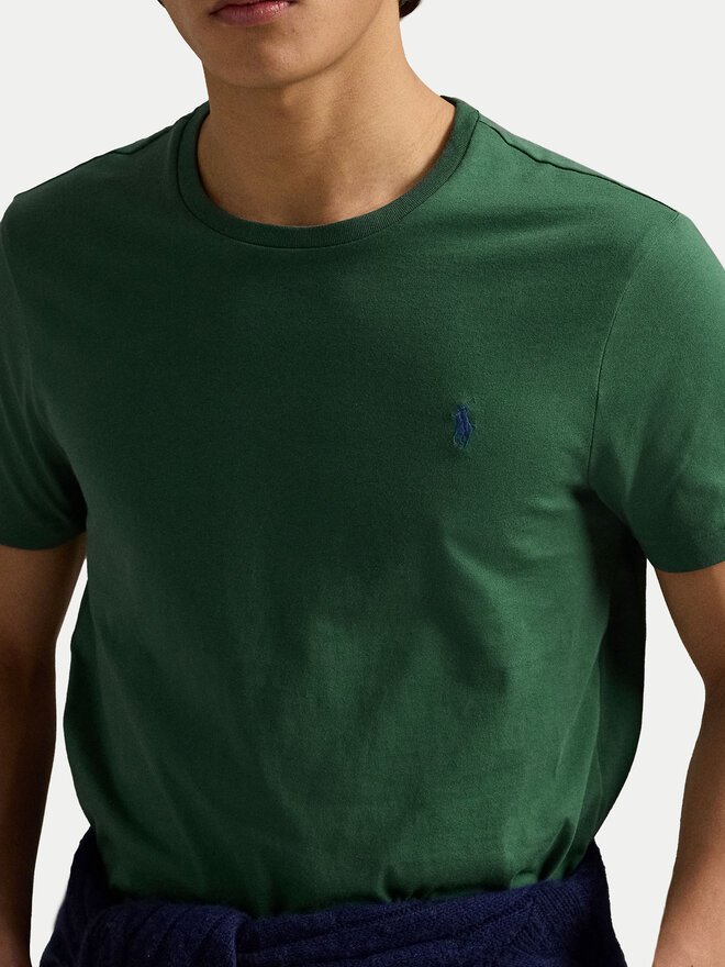 Polo Ralph Lauren Polo Ralph Lauren Футболка 710671438425 Зелений Custom Slim Fit