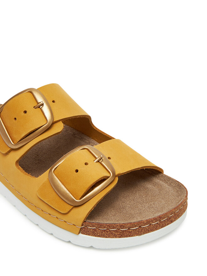 Dr. Brinkmann Pantoletten Dr. Brinkmann 700741-06 Gelb