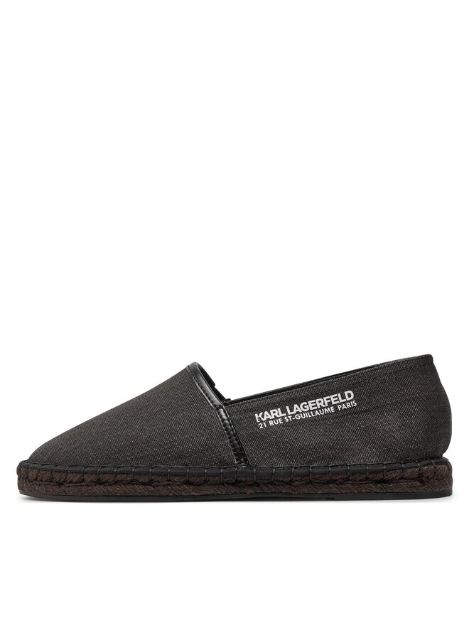 KARL LAGERFELD Espadrilles KARL LAGERFELD KL70119 Fekete