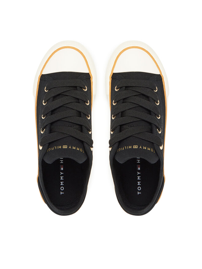 Tommy Hilfiger Trampki Tommy Hilfiger T3A9-33733-0890999 Czarny