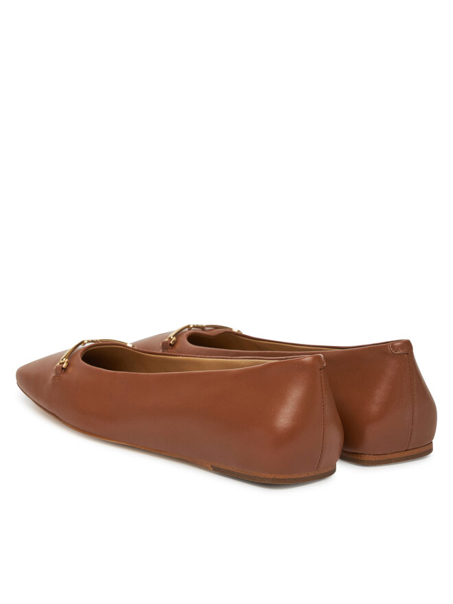 MICHAEL Michael Kors Μπαλαρίνες MICHAEL Michael Kors Lena 40S5LEFP1L Καφέ