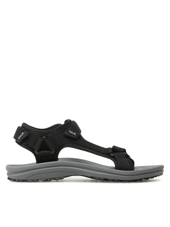 Jack Wolfskin Sandały Jack Wolfskin Wave Breaker M 4052011 Czarny