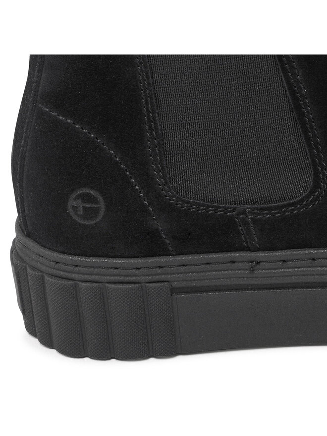 Tamaris Kotníková obuv s elastickým prvkem Tamaris 1-25460-29 Černá