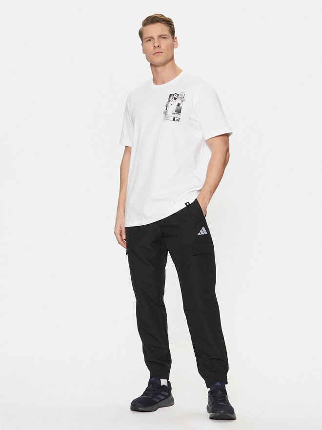 adidas adidas Marškinėliai Messi Icon Graphic JJ1414 Balta Regular Fit