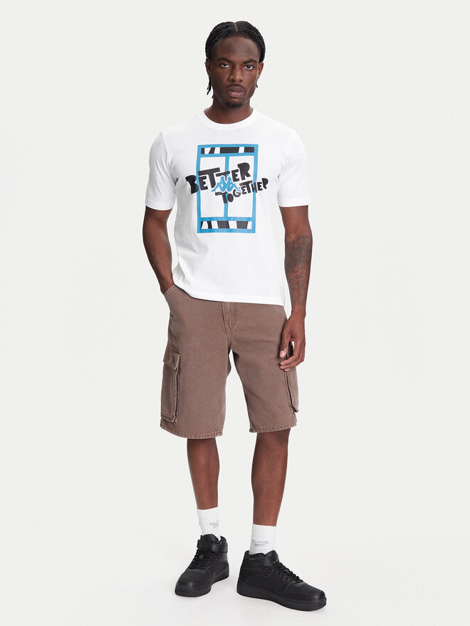 Kappa Kappa T-Shirt 351U8JW 001 Λευκό Regular Fit