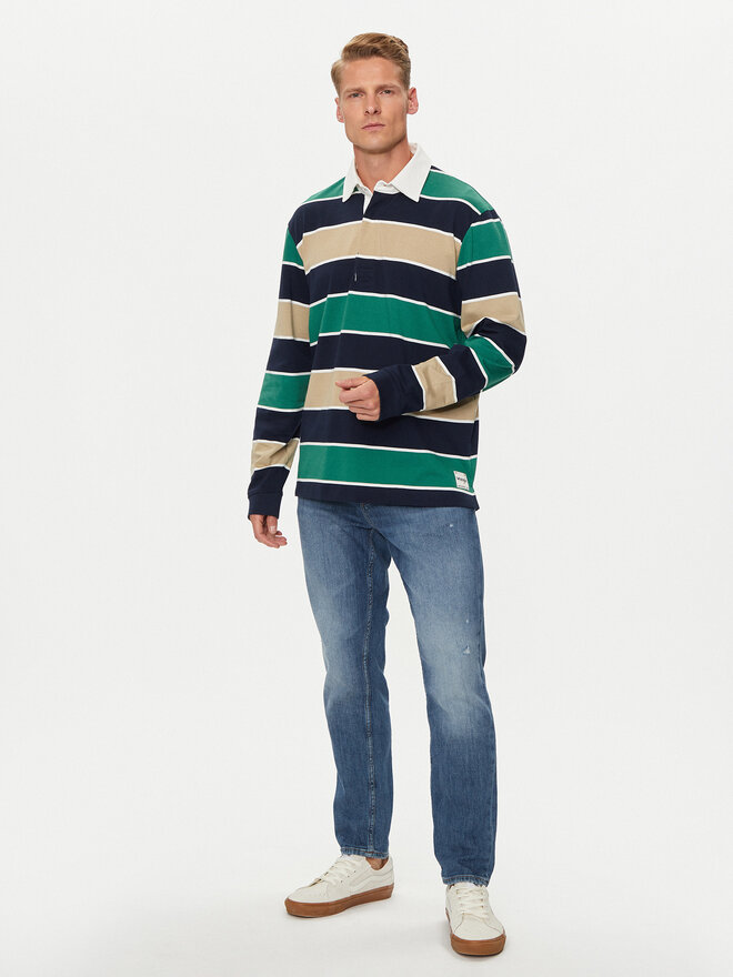 Wrangler Wrangler Poloshirt Rugby 112357371 Bunt Regular Fit