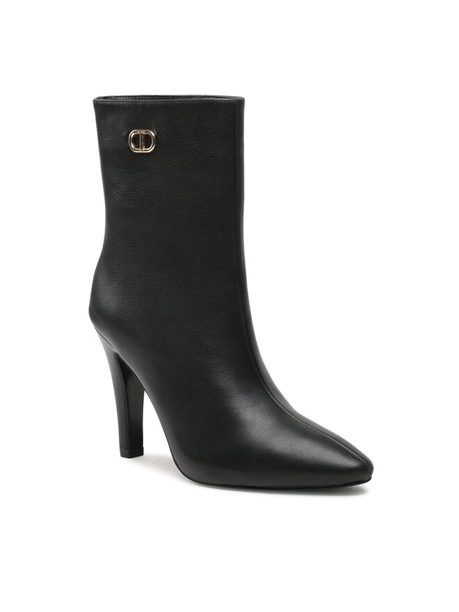 TWINSET Botine TWINSET 232TCP172 Negru