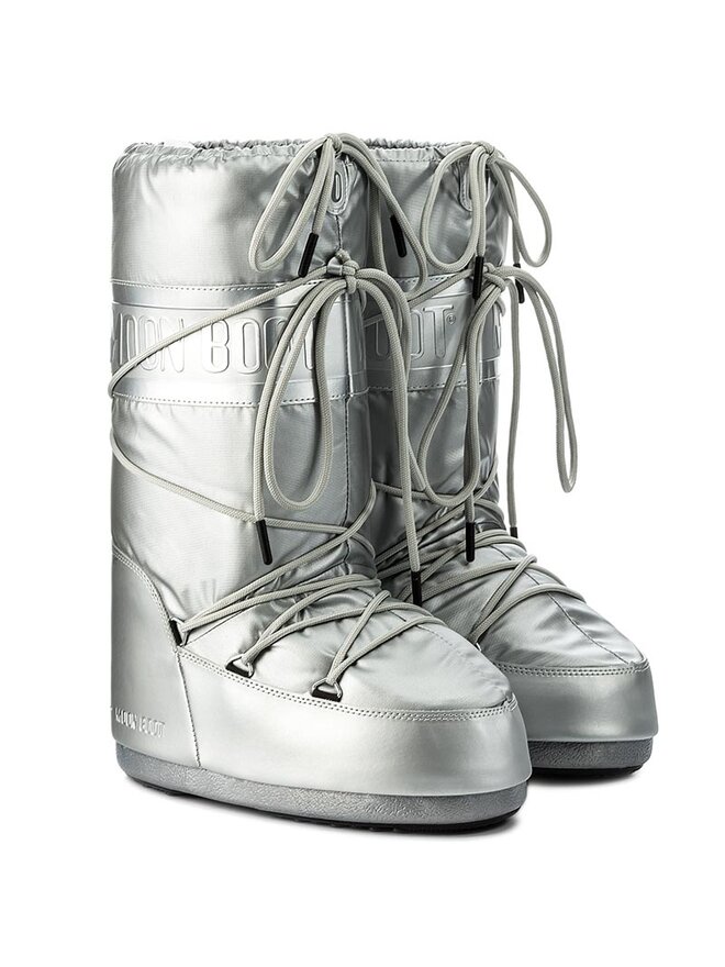 Moon Boot Снігоходи Moon Boot Classic Plus Met 14023200001 Срібний
