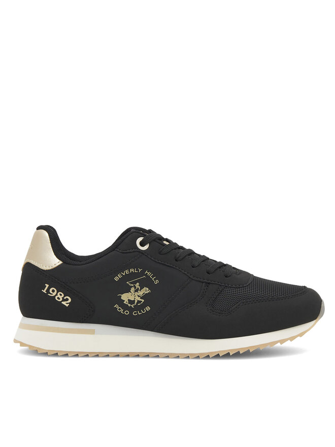 Beverly Hills Polo Club Снікерcи Beverly Hills Polo Club W-VSS24003 Чорний