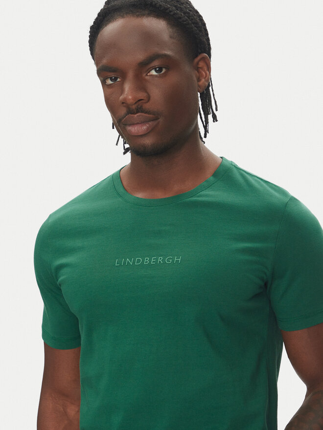 Lindbergh Lindbergh Majica 30-400200B Zelena Relaxed Fit