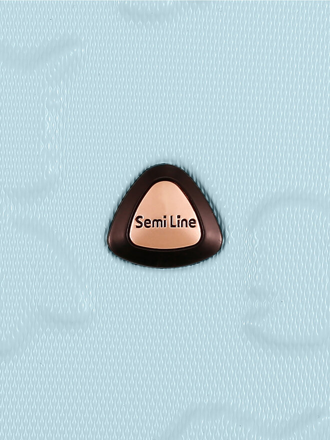 Semi Line Kabīnes koferis Semi Line T5919-1 Gaiši zils