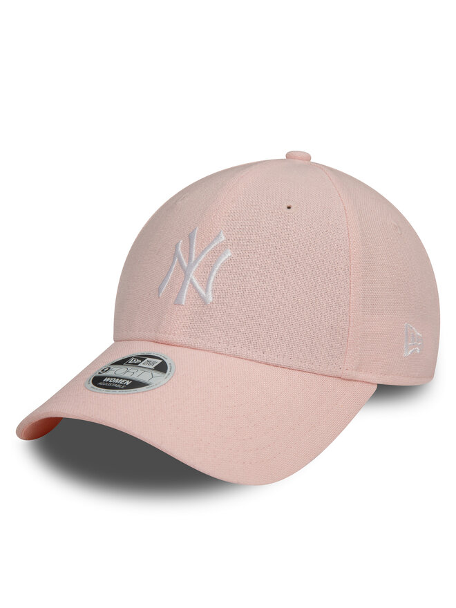 New Era Шапка с козирка New Era Wmns Mlb Linen 940 Nyy 60503462 Розов