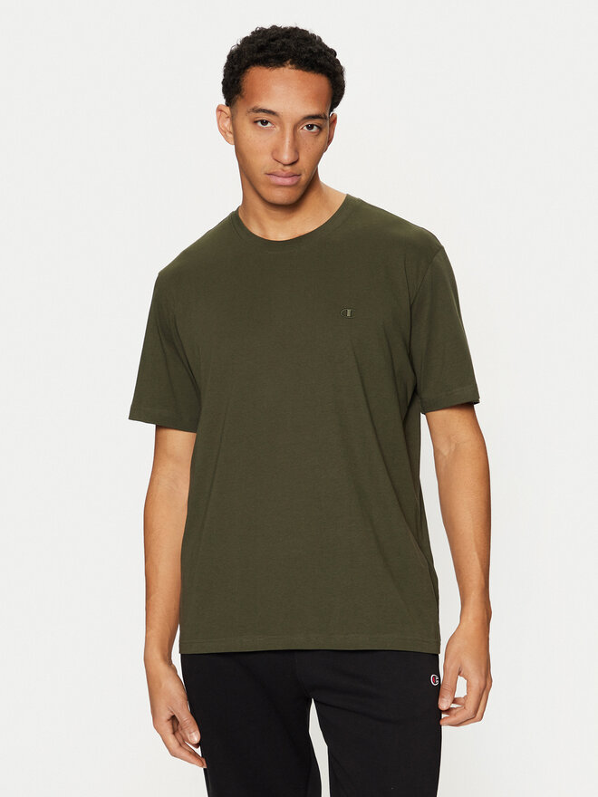 Champion Champion Marškinėliai 220278 Žalia Standard Fit