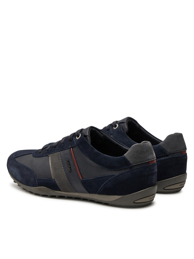 Geox Sneakersy Geox U Wells C U52T5C 022ME CF47J Granatowy