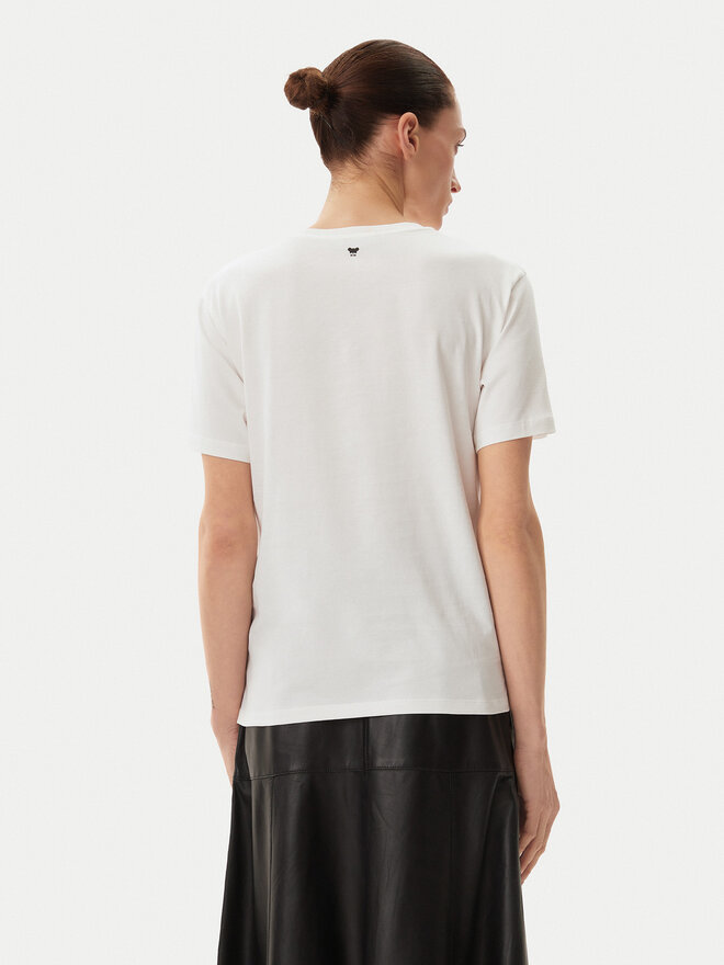 Weekend Max Mara Weekend Max Mara Camiseta 2515971042650 Blanco Regular Fit