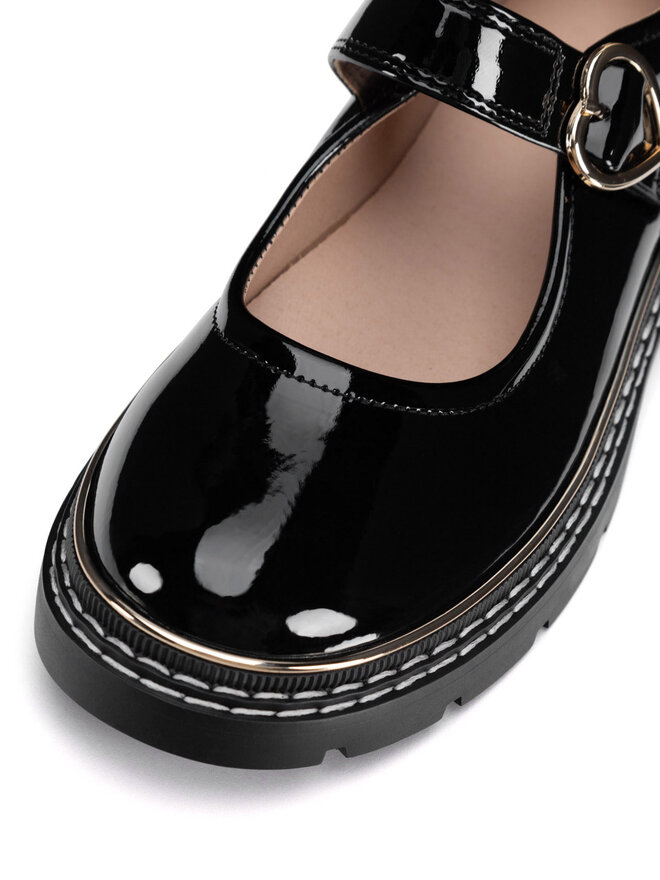 DeeZee Półbuty DeeZee CS5911-04 Czarny