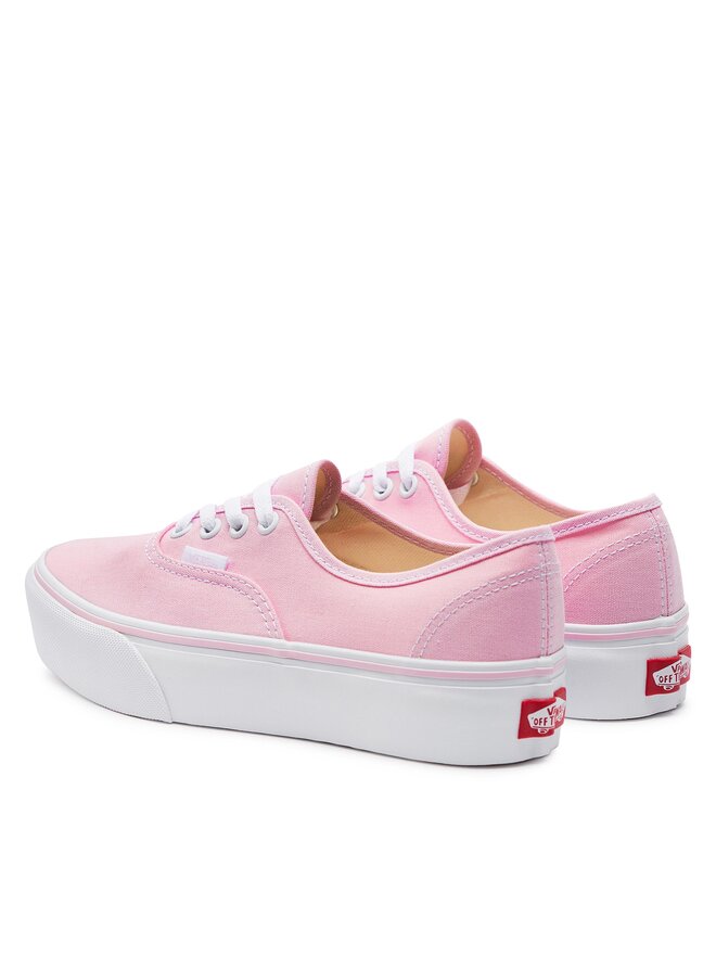 Vans authentic pink suede sale