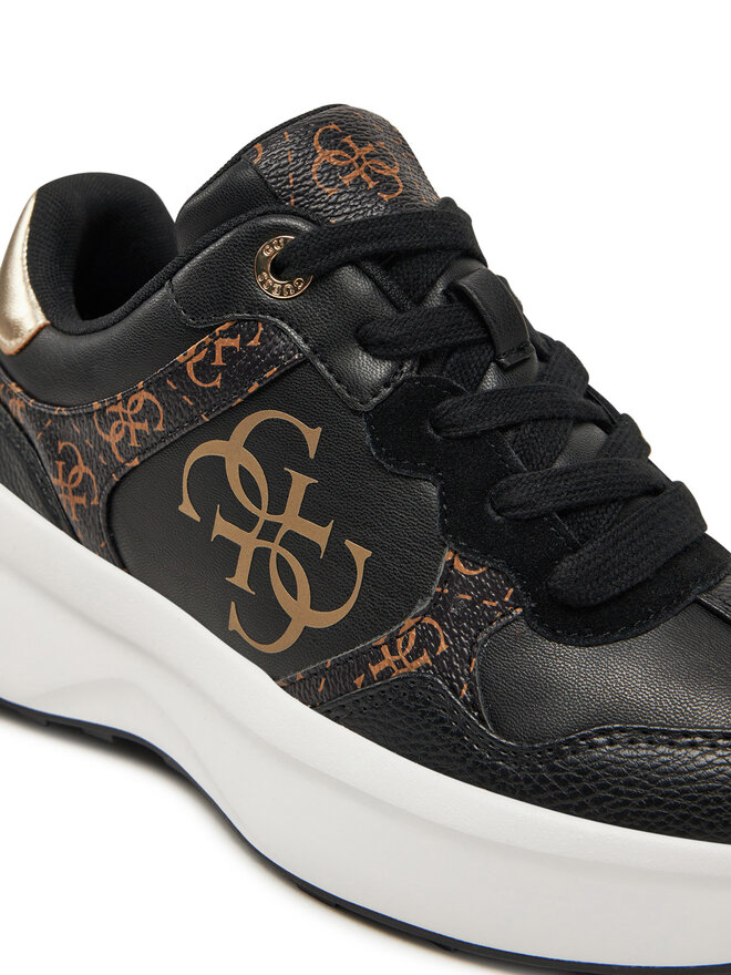 Guess Sneakersy Guess FLPLUC FAL12 Czarny