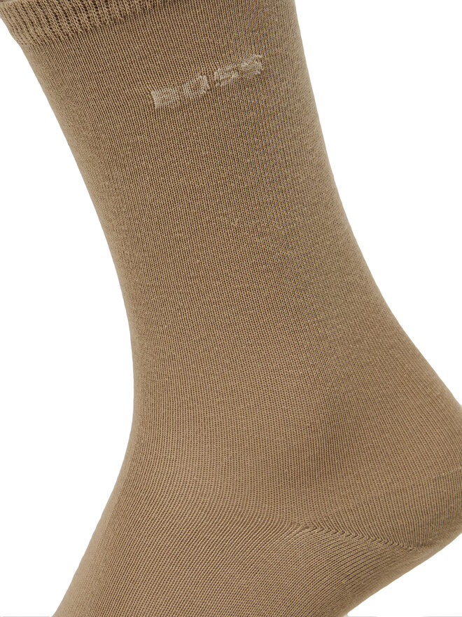 BOSS 2er-Set hohe Unisex-Socken BOSS 50543398 Beige