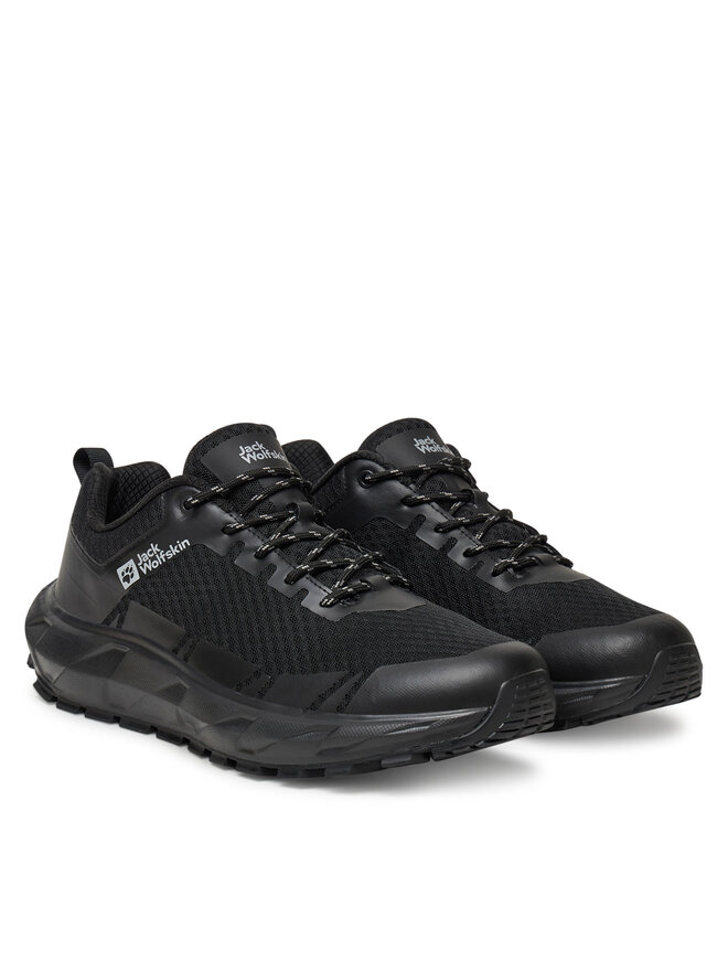 Jack Wolfskin Sneakersy Jack Wolfskin Hike Ventura Lite Xt Vent Low A64206 Czarny