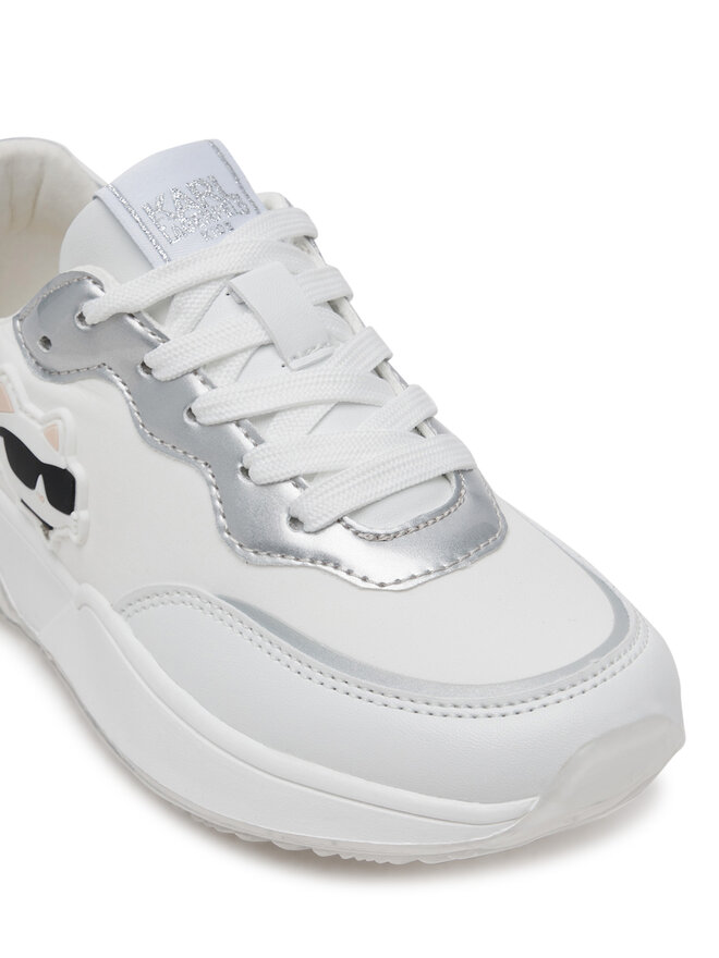 Karl Lagerfeld Kids Снікерcи Karl Lagerfeld Kids Z30373 M Білий