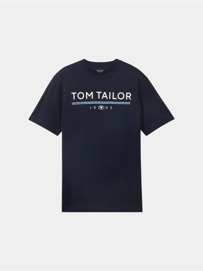 Tom Tailor Tom Tailor Marškinėliai 1040988 Tamsiai mėlyna Regular Fit
