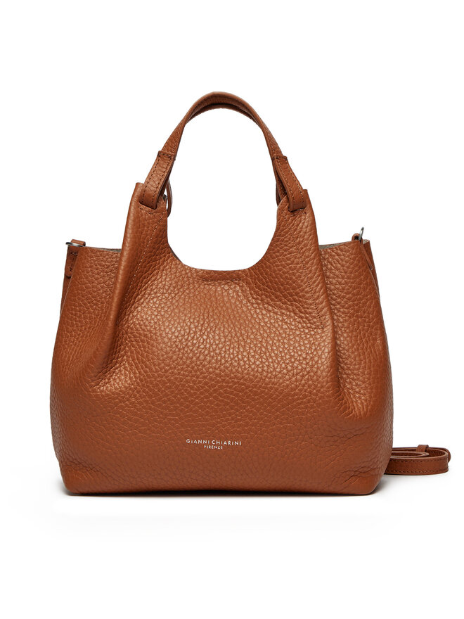 Gianni Chiarini Ročna torba Gianni Chiarini Dua BS 9719 RNGDBL Rjava