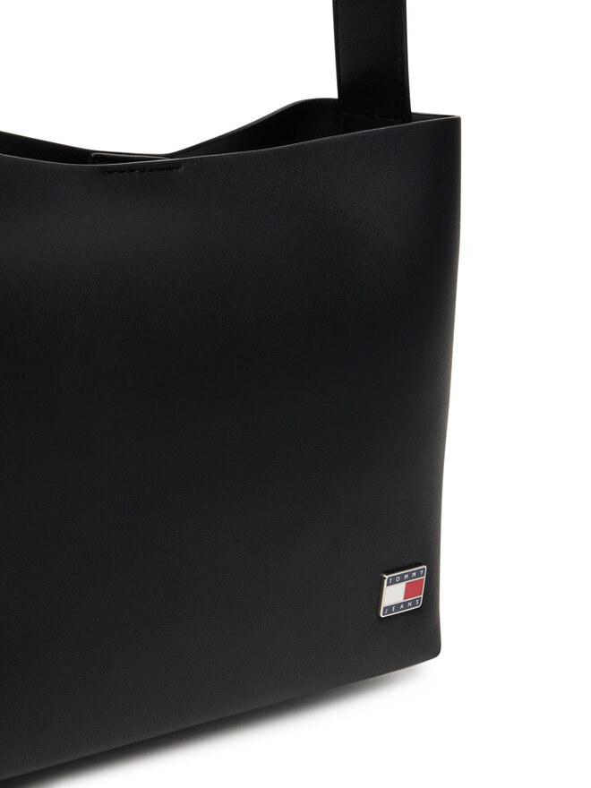 Tommy Jeans Táska Tommy Jeans Tjw Cool Hobo Bag AW0AW17871 Fekete