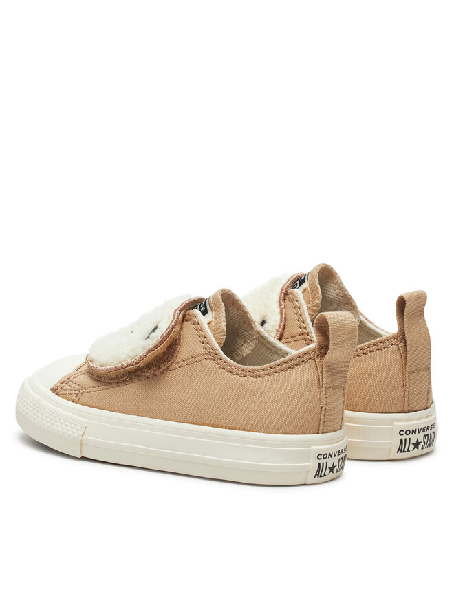Converse Trampki Converse Chuck Taylor All Star One Strap Ox A10040C Beżowy