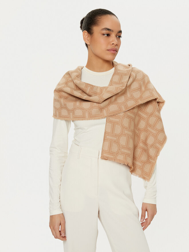 TWINSET Šallīte TWINSET 242TO5150 Bēšs
